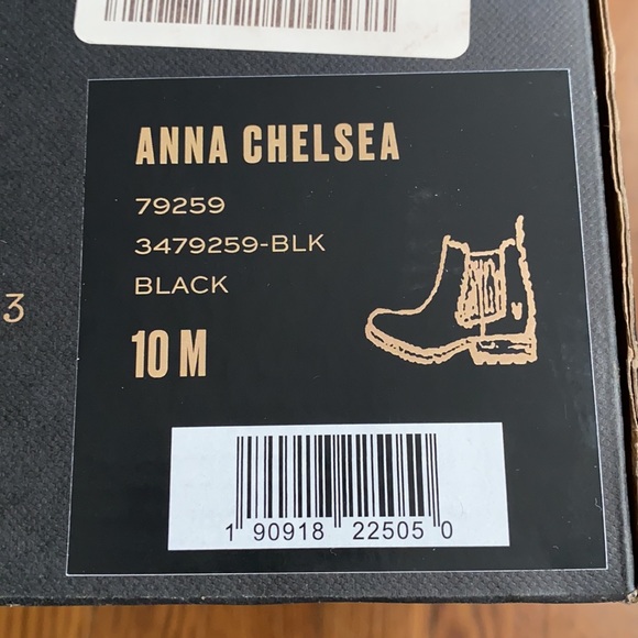 Frye Black Leather Anna Chelsea Boot Like New! - Picture 8 of 9